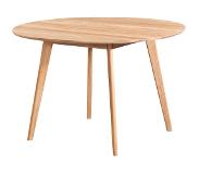 Nordiq - Yumi - Eettafel - 115 cm - Naturel Eiken