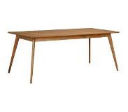 Nordiq Yumi dining table - Houten eettafel - Eikenhout - L190 x B90 x H75 cm