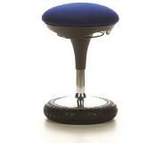 Topstar SITNESS 20 - Werkstoel / werkkruk/ verhoogde bureaustoel Blauw Stof