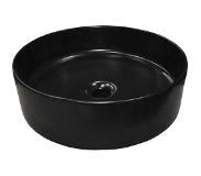 Wiesbaden Waskom Wiesbaden Link opzet model Rond Diameter 40cm Zwart