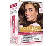 L'Oréal 1+1 gratis: L'Oréal Excellence Creme 5 Lichtbruin