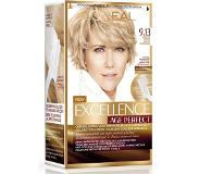 L'Oréal 1+1 gratis: L'Oréal Excellence Age Perfect Haarverf 9.13 Zeer Licht as Goudblond