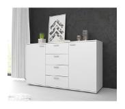 Meubella Commode Dento - Wit - 150 cm