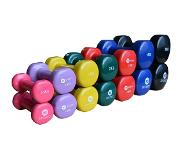 Focus fitness Vinyl dumbells 2 x 2.0 kg