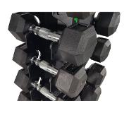Tunturi dumbelltoren PRO l staal l zwart