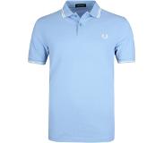 Fred perry Heren Polo's & T-shirts Twin Tipped Fred Perry Shirt - Lichtblauw - Maat S