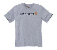 Carhartt T-Shirt Carhartt Men Core Logo S/S Heather Grey-S