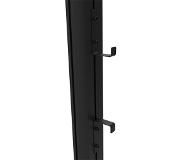 Multibrackets Kabelhalter, Metall, schwarz, max. 5 kg