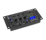 VONYX STM3030 4-kanaals mengpaneel bluetooth USB SD MP3 LED