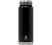 Mizu V12 Geïsoleerde Drinkfles met V-Deksel 1200ml, zwart 2022 BPA-vrije Bidons