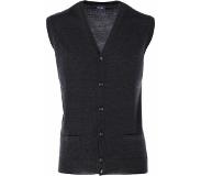 Olymp Vest zwart, Effen