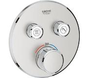 GROHE Grohtherm SmartControl Thermostatiche Douchekraan - Inbouw mengkraan - Met omstelling - Rond - RVS (supersteel)
