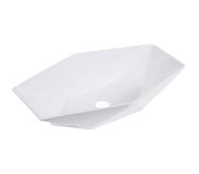 Kerra KR 570 waskom zeshoek 57,5x36,5cm wit