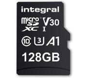 Integral Micro SD geheugenkaart UltimaPro V30 128GB klasse 10
