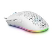 Mars Gaming SOURIS FILAIRE GAMER MARS GAMING MMAX RGB (BLANC)