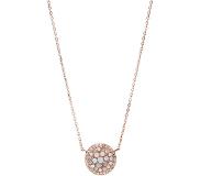 Fossil Pearl Disc Pendant