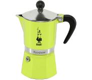 Bialetti Koffiezetapparaat Bialetti “Moka Rainbow 3-cup Green”