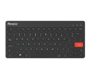 Penclic KB3 mini toetsenbord - gaming - bedraad - compact - plat - QWERTY - zwart