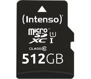 Intenso microSD Karte UHS-I Premium flashgeheugen 512 GB Klasse 10