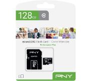 PNY Performance Plus flashgeheugen 128 GB MicroSDXC Klasse 10
