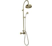 Sapho Regendoucheset Opbouw Sapho Antea Compleet Thermostatische Ø 20 cm Brons