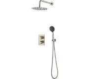 Saniclear Exclusive inbouw regendouche met 3 standen handdouche wandmontage 20cm volledig 304 RVS