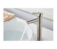 Saniclear Exclusive hoge wastafelkraan enkele hendel 304-RVS