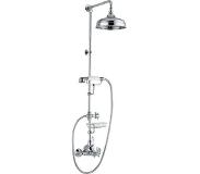 Sapho Sassari Doucheset incl. mengkraan en zeepschaal (H) 1250mm chroom