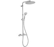 Xenz Duero thermostatische opbouw telescopische doucheset chroom