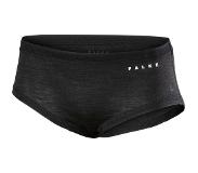 Falke Silk-Wool Panty Dames, zwart/grijs XS 2022 Base Layer korte onderbroeken