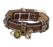 Happy house Happy-House Halsband Fashion - XXS - 18-24 cm - Bruin