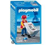 Playmobil Havenarbeider met Steekwagen - 4475