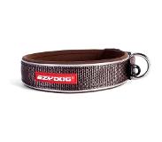 Ezydog Neo Classic Hondenhalsband - Halsband voor Honden - 34-38cm - Bruin