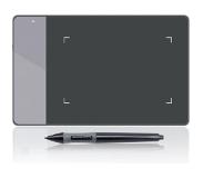 HUION 420 Tekentablet / Grafisch Design Tablet - Zwart