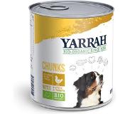 Yarrah 6x Yarrah Biologisch Hondenvoer Chunks Kip 820 gr