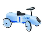 Goki Loopauto nummer 1 blauw