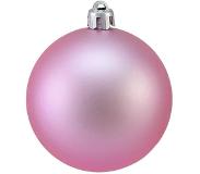 Europalms Kerstbal 7cm, pink, matt 6x