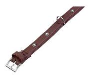 Flamingo Karlie buffalo deco halsband bruin