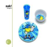 Zak!Designs Dinerset - Zak!Designs - Smiley - kids boy