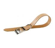 Ferplast hondenhalsband Natural 61-69 x 4 cm kunstleer bruin