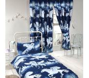 Unicorn Stardust Blauw Gordijnset