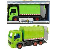 Toi Toys Frictie vuilniswagen groen 33cm groen Toi Toys Speelgoedvoertuig