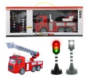 Toi Toys Set brandweer + verkeerslicht Toi Toys Speelgoedvoertuig