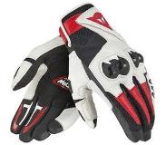 Dainese Mig C2 Unisex Black White Lava Red Motorcycle Gloves XL