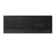 Rapoo 9500M toetsenbord RF Draadloos QWERTZ Duits Inclusief muis Zwart