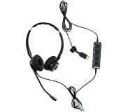 Jabra BIZ 2400 II USB DUO CC - Koptelefoon - op oor - omkeerbaar