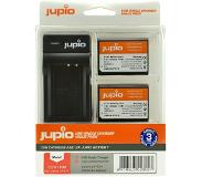 Jupio Kit: Battery LP-E10 (2x) + USB Single Charger