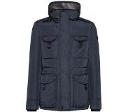 Peuterey Jas Peuterey Men Aiptek NB 02 Fur Graphite Blue-XXL