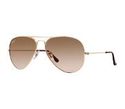 Ray-Ban Aviator RB3025/58 Gold / Crystal Brown Gradient