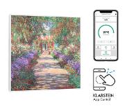 Klarstein Wonderwall Air Art Smart infrarood verwarming 60x60cm 350W app tuinpad